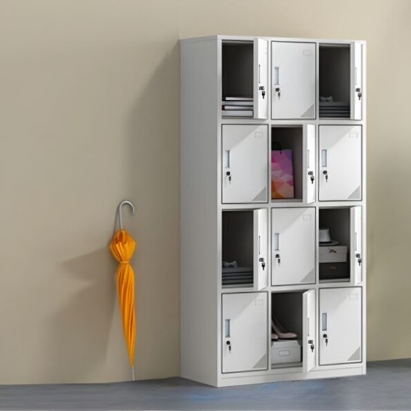 Biafra 12 Locker Metallic Filing cabinet