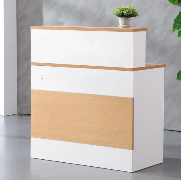 Kadogo 1.2m Modern Office Reception Counter Desk