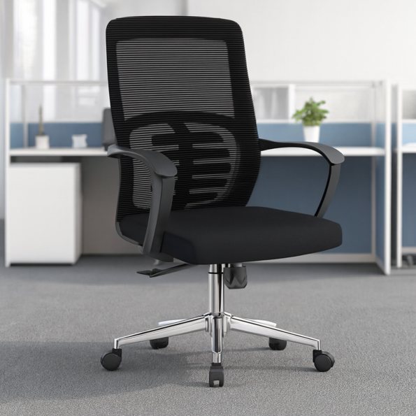 Pinto Mesh midback office chair with lumbar support