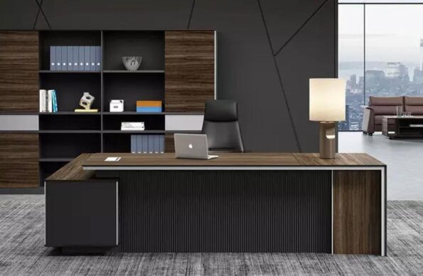 Rhombus 2.4m Modern Executive Office Desk