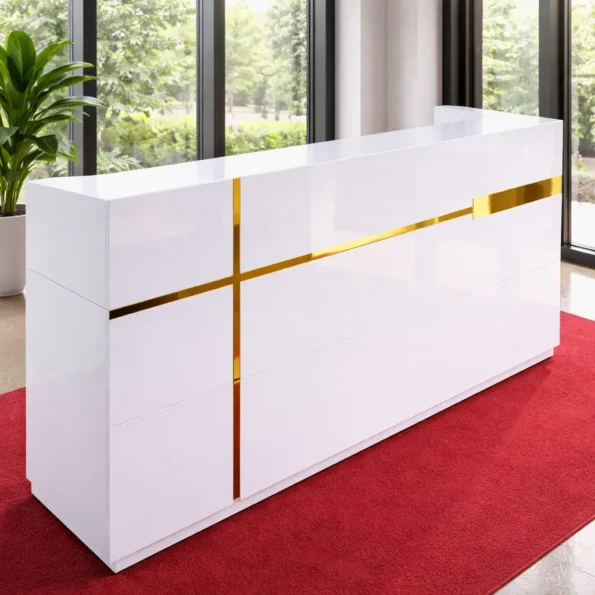 Sandy 1800mm Modern office reception Desk