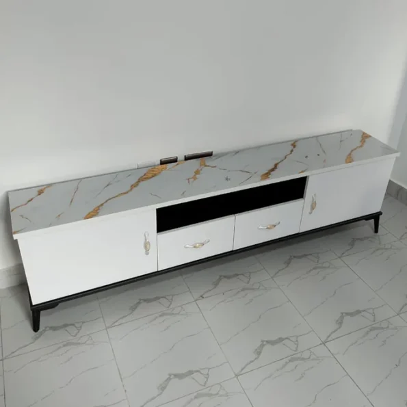 Bambi Marble effect modern television stand
