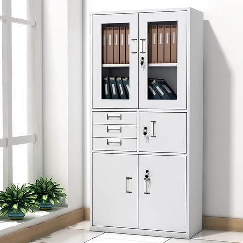 Safina Metallic Filing Cabinet with Safe
