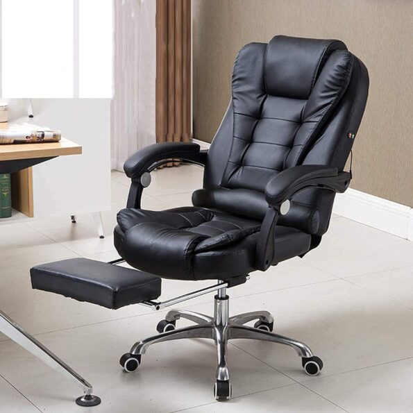 Regalia highback Executive office chair with footrest